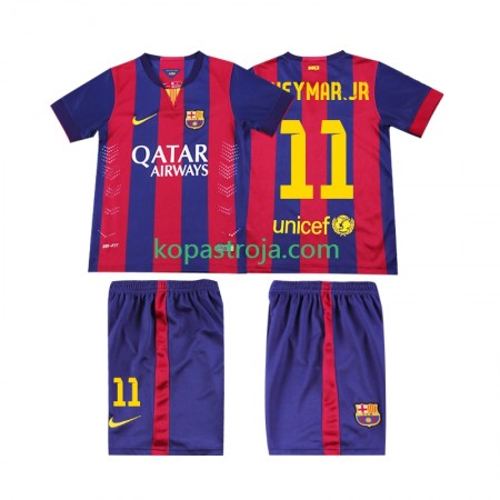 Billiga Fotbollströjor FC Barcelona Neymar JR 11 2014 2015 Retro Barn Hemma tröja Kortärmad